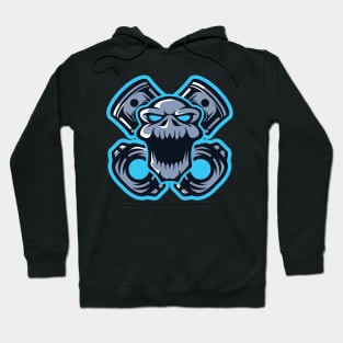 Pistons Gear Head Hoodie